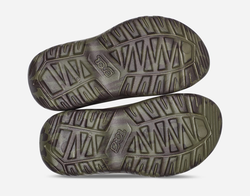 Olive Teva Hurricane Drift Huemix Kids' Sandals | Ireland-6149