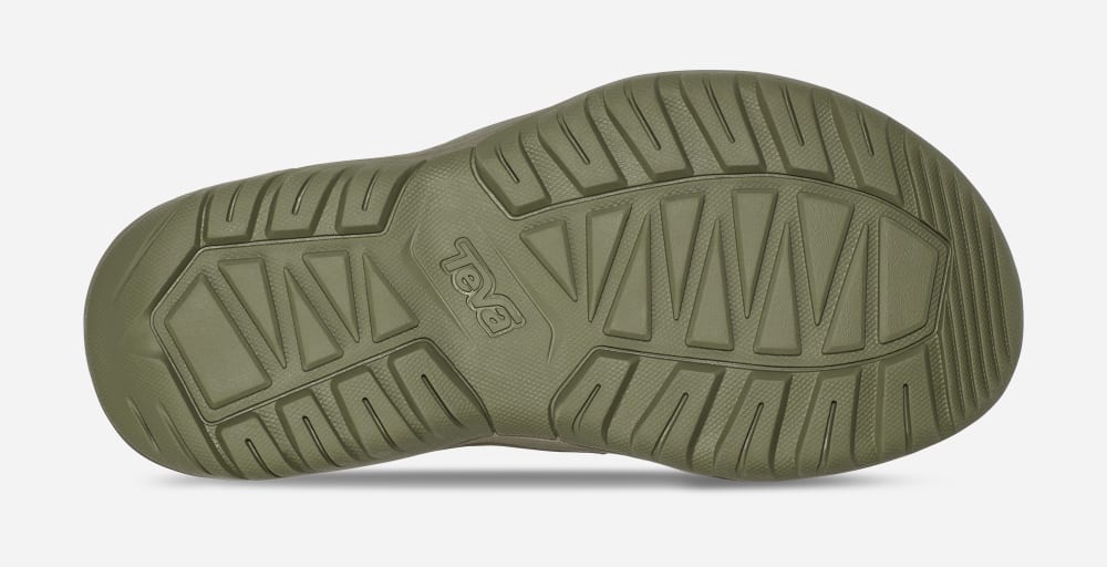 Olive Teva Hurricane Verge Women's Slide | Ireland-6485