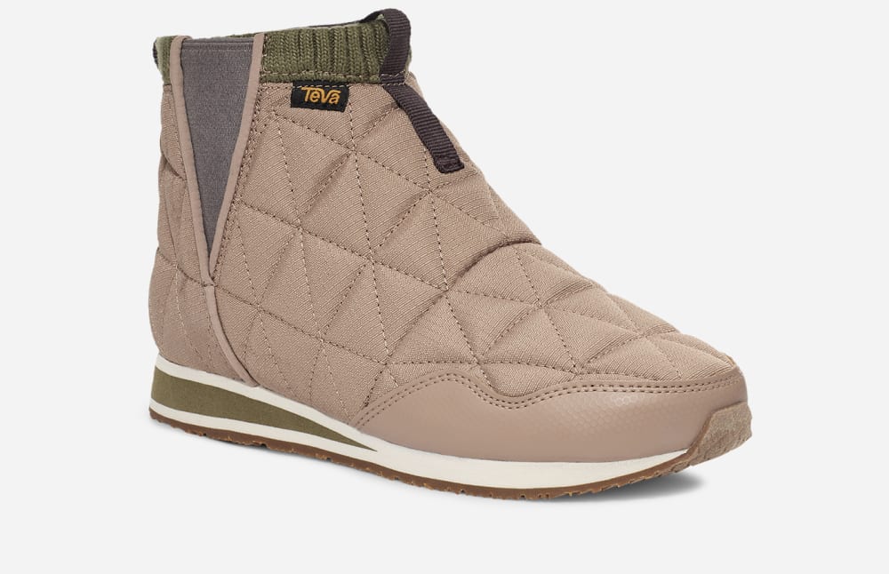 Olive Teva ReEMBER MID Women's Boots | Ireland-8614