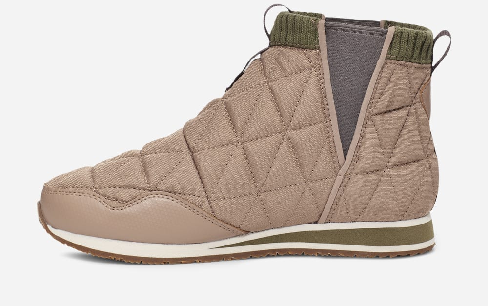 Olive Teva ReEMBER MID Women's Boots | Ireland-8614