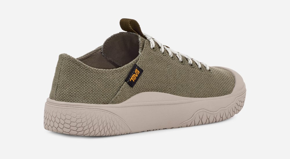 Olive Teva Terra Canyon Men's Sneaker | Ireland-2053