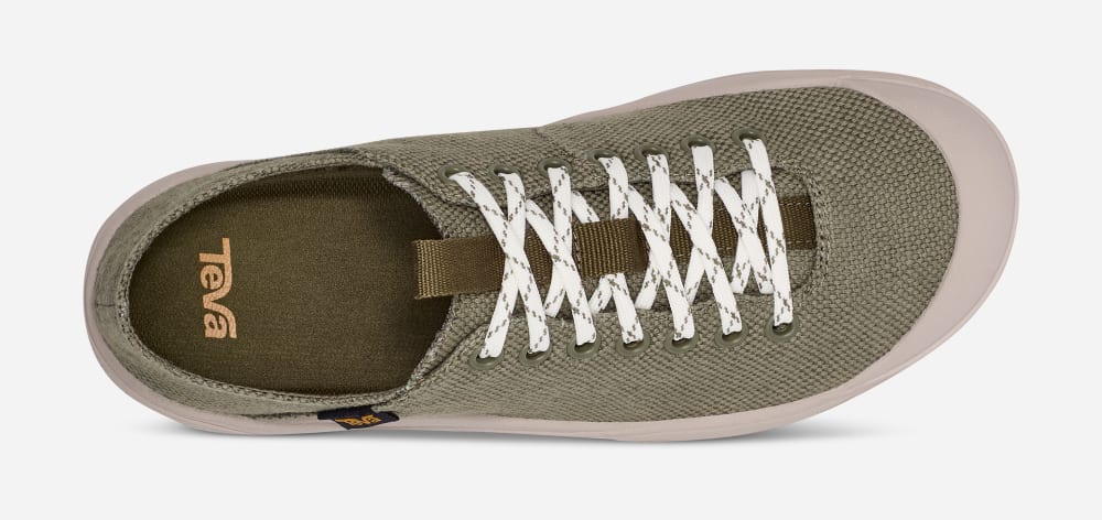 Olive Teva Terra Canyon Men's Sneaker | Ireland-2053