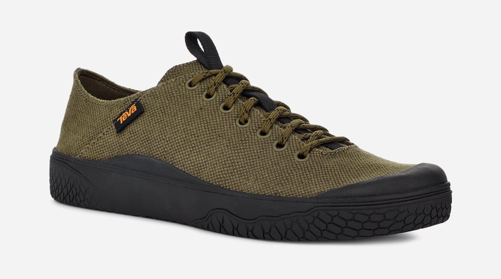 Olive Teva Terra Canyon Men's Sneaker | Ireland-5906