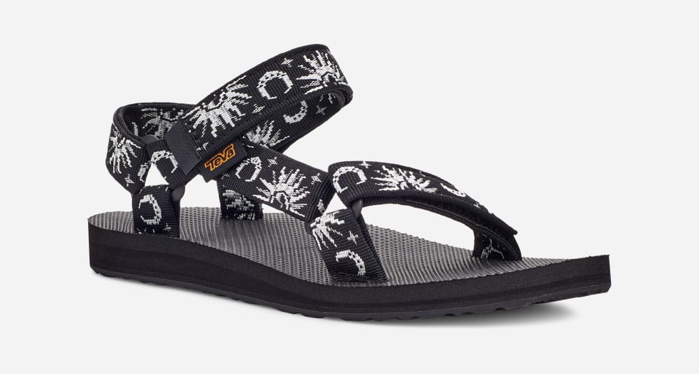 Orange Black / White Teva Original Universal Women's Sandals | Ireland-3214