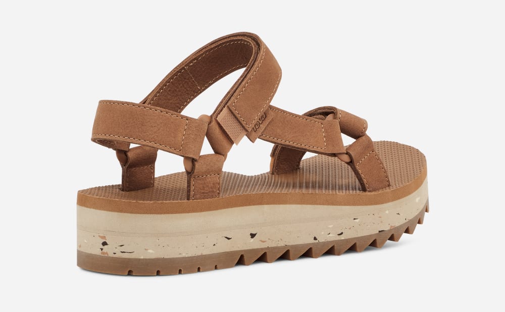 Orange Brown Teva Universal Ceres Women's Sandals | Ireland-6598