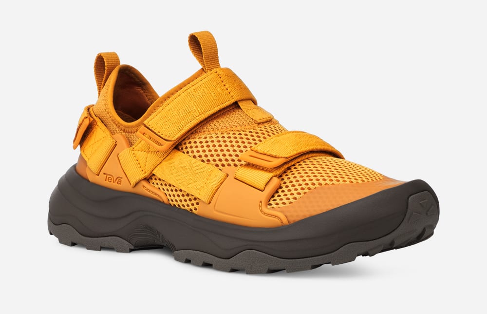 Orange Flower Teva Outflow Universal Textural Men's Sneaker | Ireland-6308