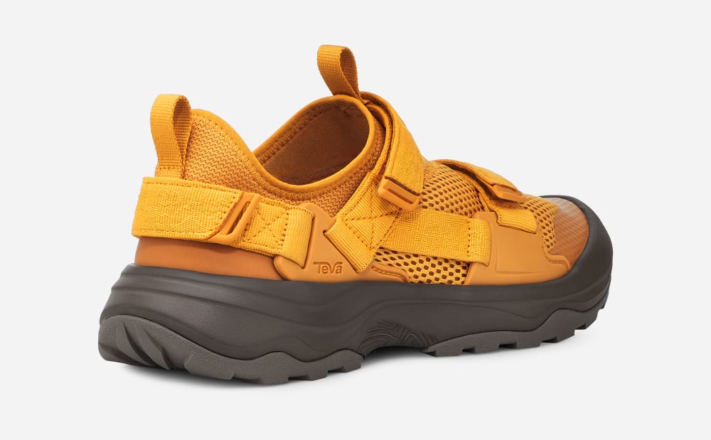 Orange Flower Teva Outflow Universal Textural Men's Sneaker | Ireland-6308