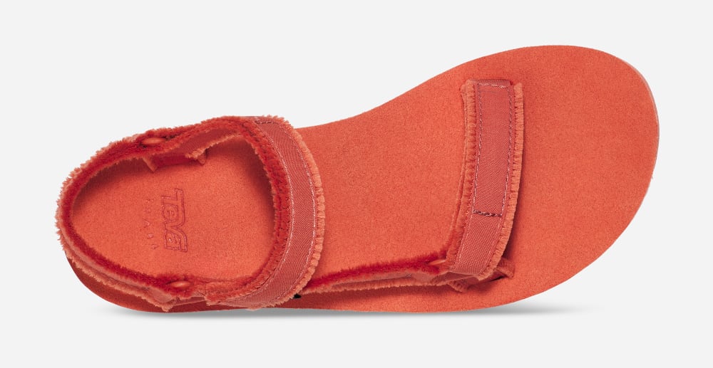 Orange Teva Midform Universal Canvas Women's Platform Sandals | Ireland-7538