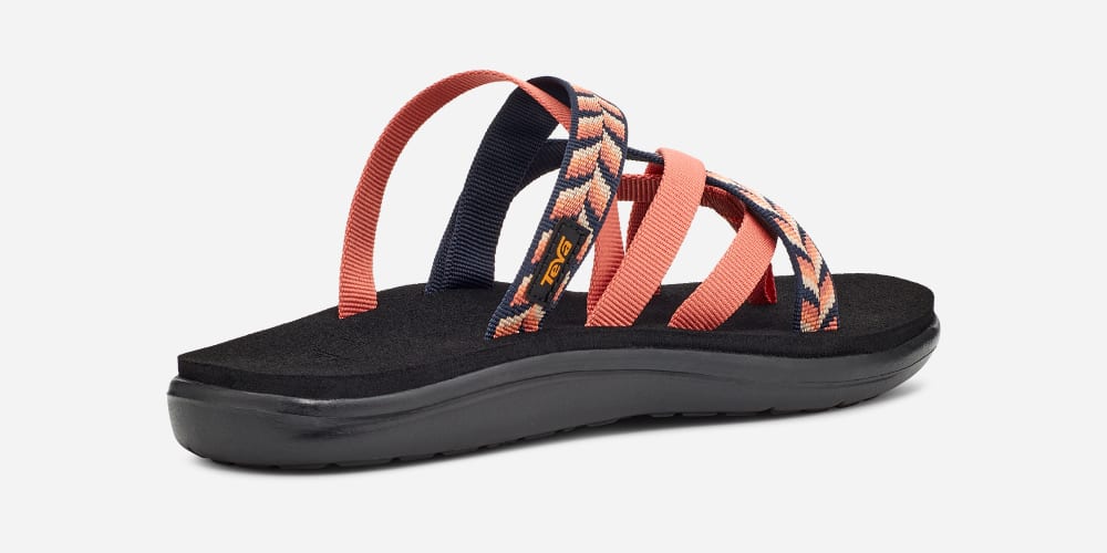 Orange Teva Voya Zillesa Women's Flip Flops | Ireland-9014