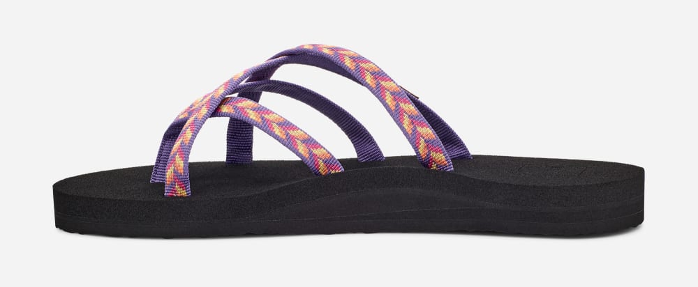 Pink Teva Olowahu Women's Flip Flops | Ireland-5740