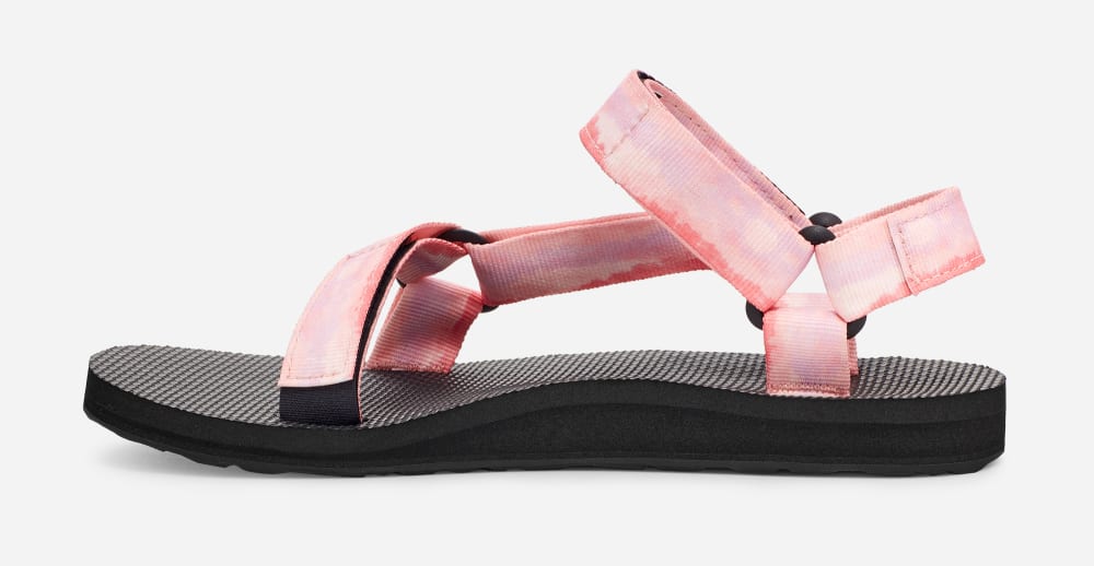 Pink Teva Original Universal Tie-Dye Women's Sandals | Ireland-1428