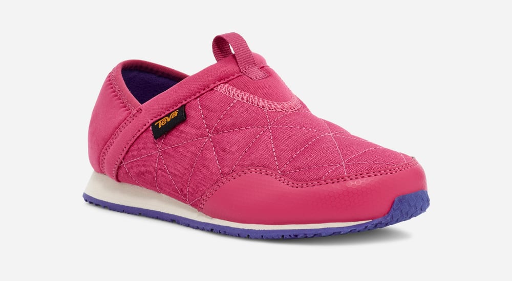 Pink Teva ReEMBER Kids' Slip Ons | Ireland-1690