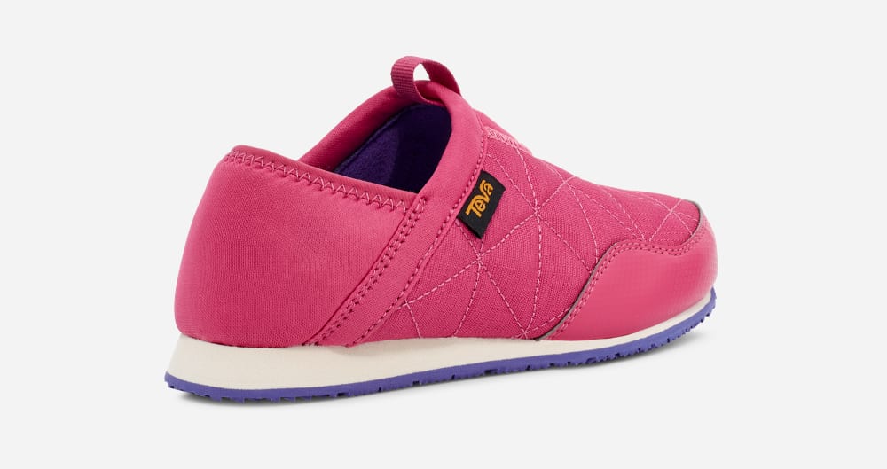 Pink Teva ReEMBER Kids' Slip Ons | Ireland-1690