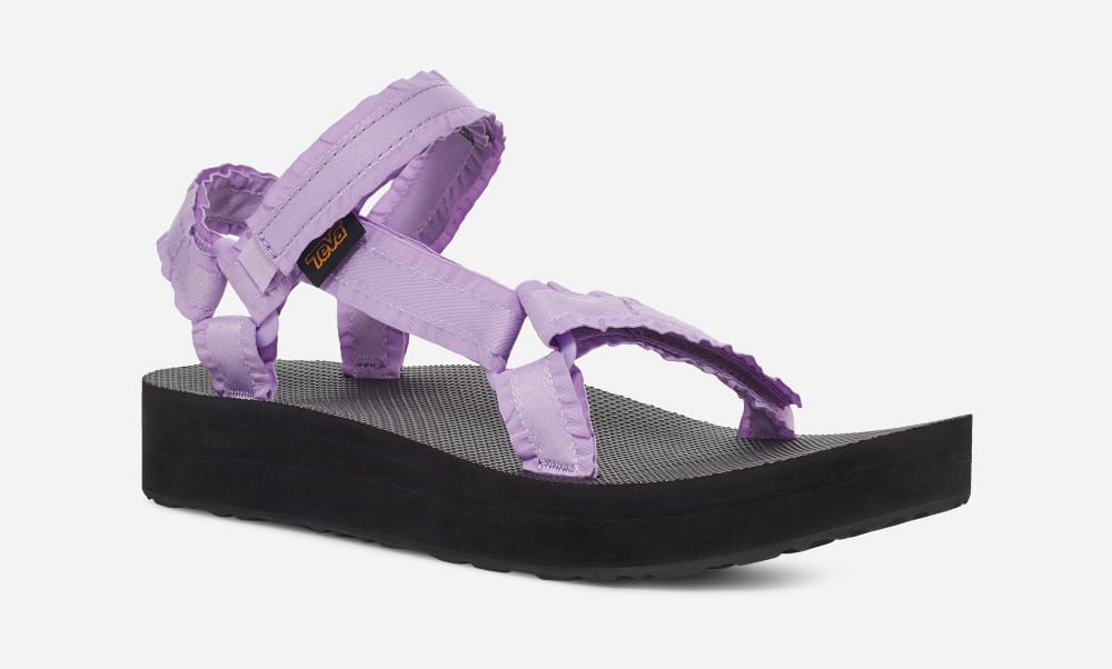 Purple Teva Midform Universal Adorn Women's Sandals | Ireland-1943