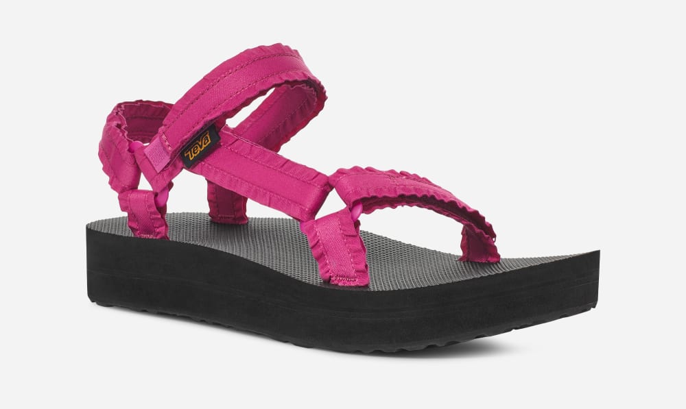 Rose Purple Teva Midform Universal Adorn Women's Sandals | Ireland-6072