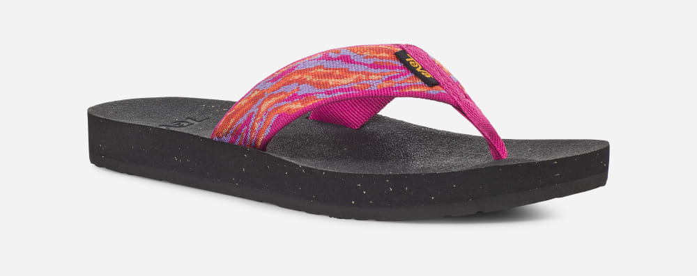 Rose Purple Teva Reflip Women's Flip Flops | Ireland-3407