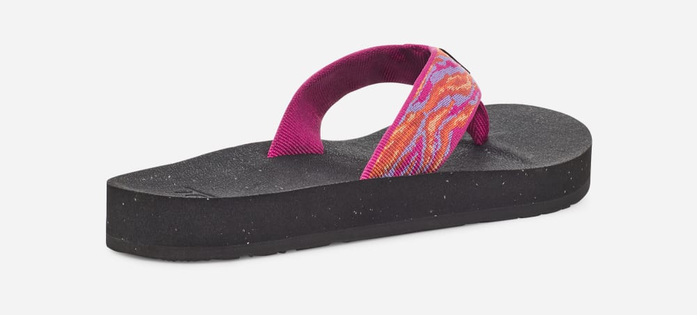 Rose Purple Teva Reflip Women's Flip Flops | Ireland-3407