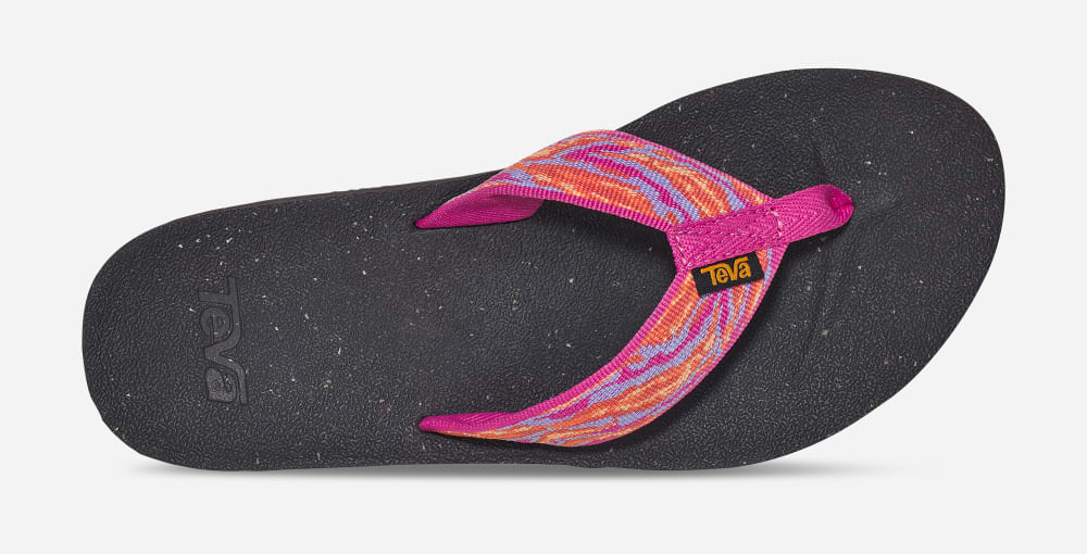 Rose Purple Teva Reflip Women's Flip Flops | Ireland-3407