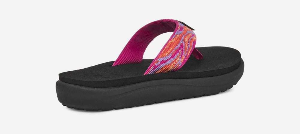 Rose Purple Teva Voya Kids' Flip Flops | Ireland-0164