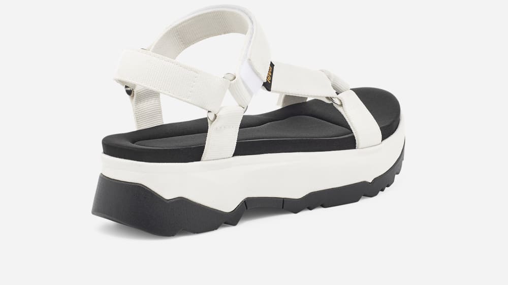 White Teva Jadito Universal Men's Platform Sandals | Ireland-3087