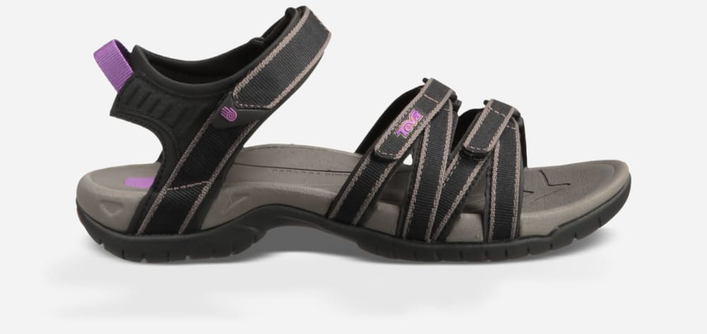 Black / Grey Teva Tirra Women's Hiking Sandals | Ireland-3102