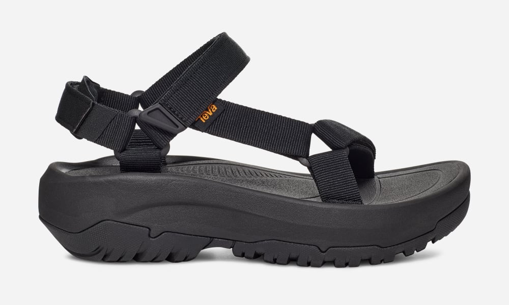 Black Teva Hurricane Xlt2 Ampsole Women's Platform Sandals | Ireland-9876