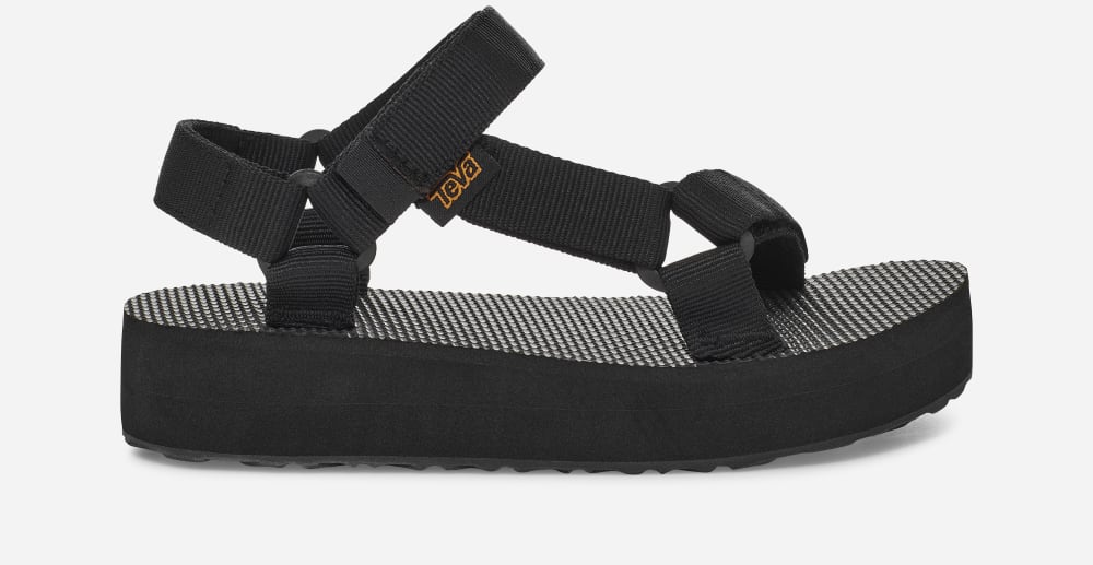 Black Teva Midform Universal Kids' Sandals | Ireland-7536