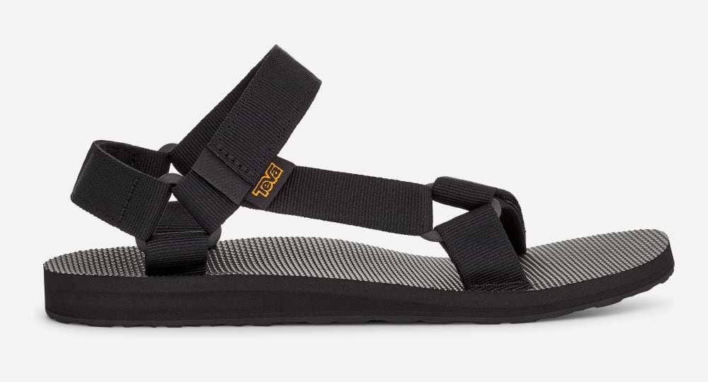 Black Teva Original Universal Men's Sandals | Ireland-0927