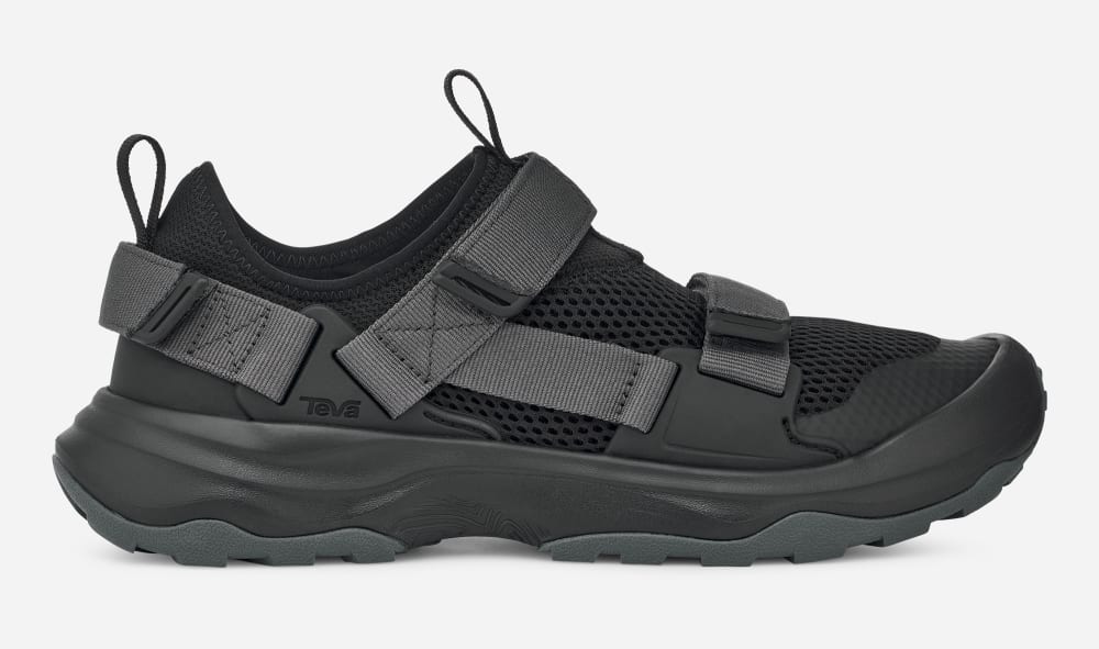 Black Teva Outflow Universal Men's Sneaker | Ireland-0863