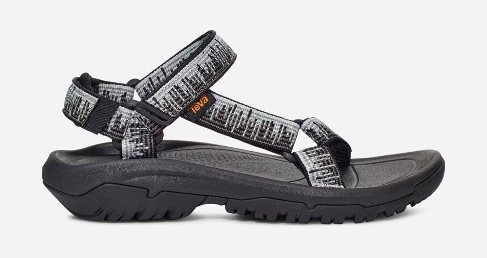 Black / White Teva Hurricane XLT2 Men's Hiking Sandals | Ireland-0519