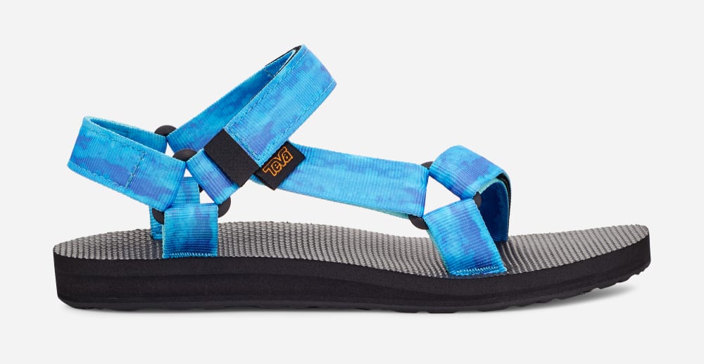 Blue Teva Original Universal Tie-Dye Women's Sandals | Ireland-0864