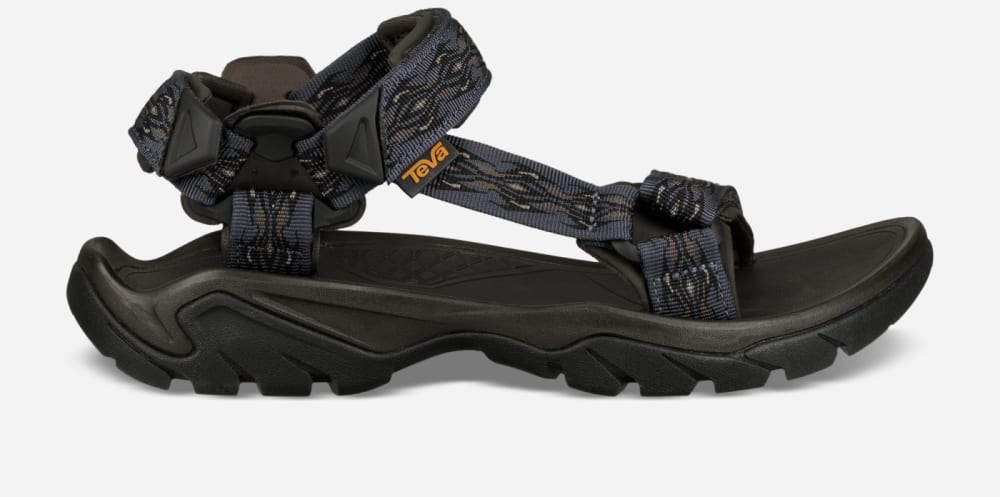 Blue Teva Terra Fi 5 Universal Men's Hiking Sandals | Ireland-8412