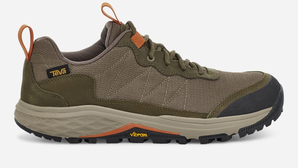 Dark Olive Teva Ridgeview Low Men's Hiking Boots | Ireland-1249