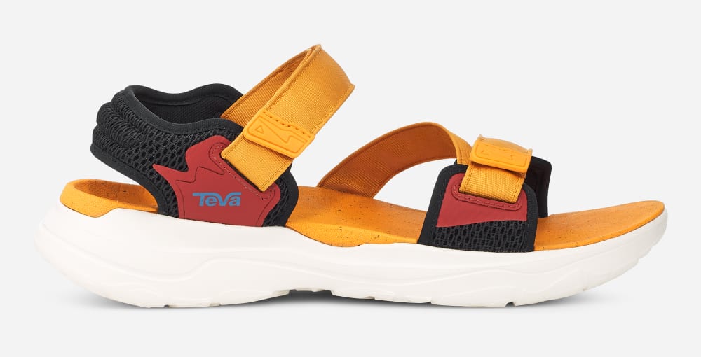 Gold Orange Teva Zymic Men's Sandals | Ireland-9087