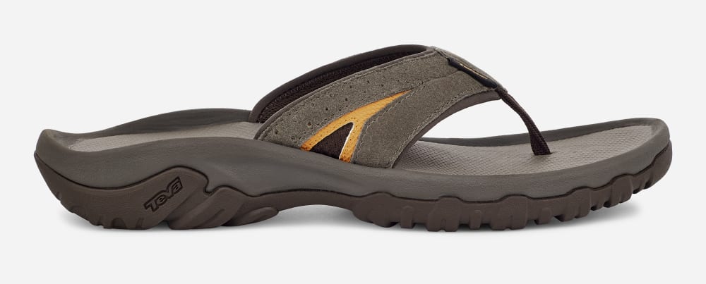 Khaki Teva Katavi 2 Thong Men's Flip Flops | Ireland-6510