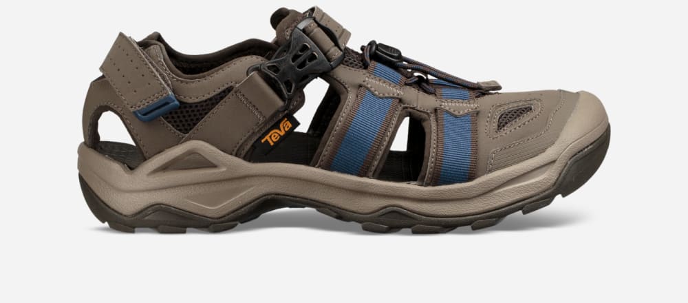 Khaki Teva Omnium 2 Men's Hiking Sandals | Ireland-6215