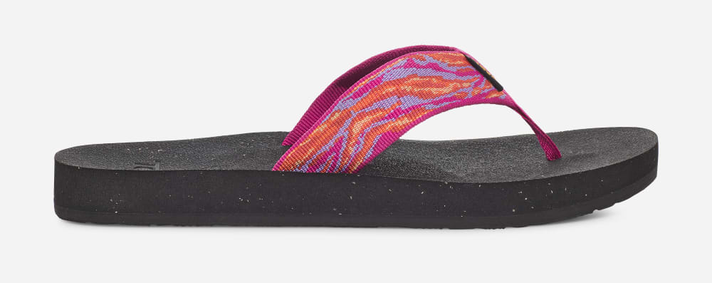 Rose Purple Teva Reflip Women's Flip Flops | Ireland-3407